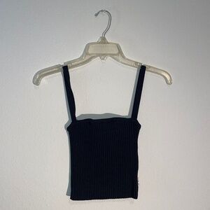 Unif Womens Black Tight Top Small